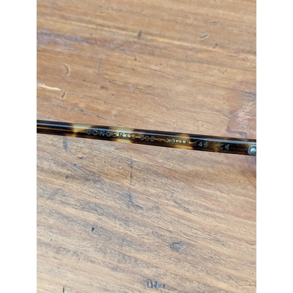Jean Lafont Concerto Eyeglasses Frame 45-18-145 Paris 532 Oval Tortoise Acetate